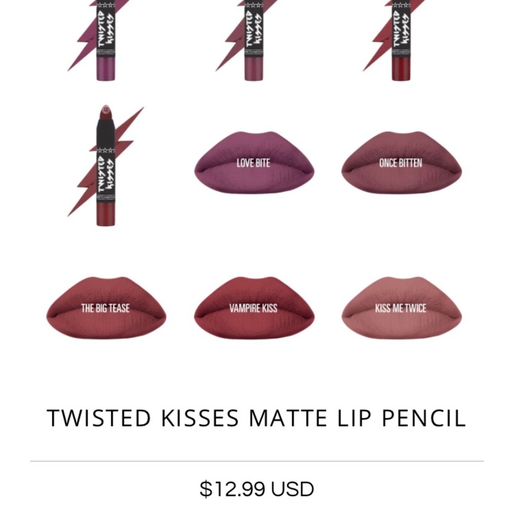 Twisted kisses matte lipstick